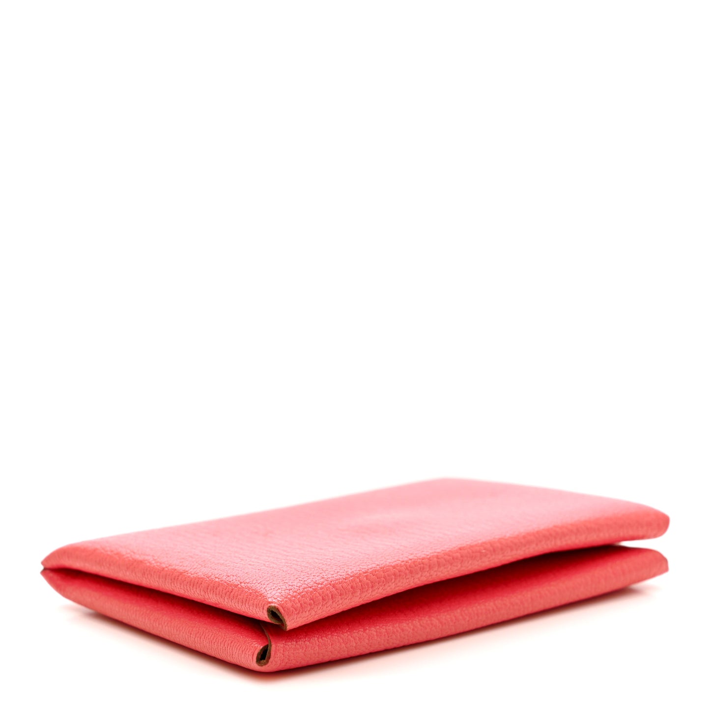 Chevre Mysore Calvi Card Case Rose Lipstick