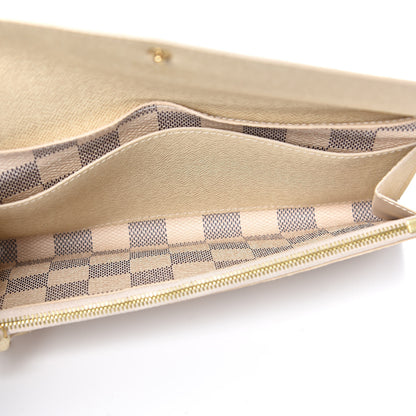 Louis Vuitton Damier Azur Emilie Wallet 5 of 7