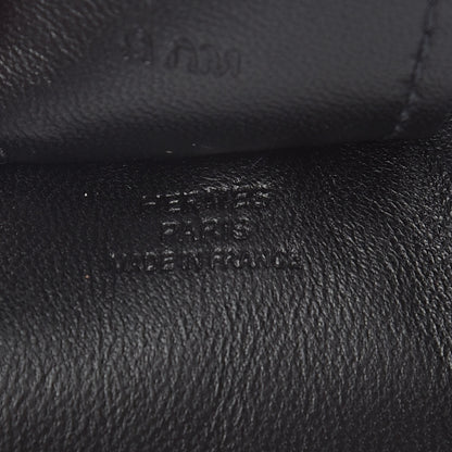Hermes Milo Lambskin Grigri Rodeo Horse Bag Charm GM So Black 3 of 5