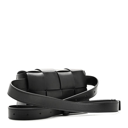 Bottega Veneta Nappa Maxi Intreccio The Belt Cassette Bag Black 3 of 8
