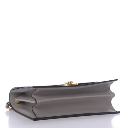 Christian Louboutin Calfskin Large Elisa Shoulder Bag Fume 4 of 9