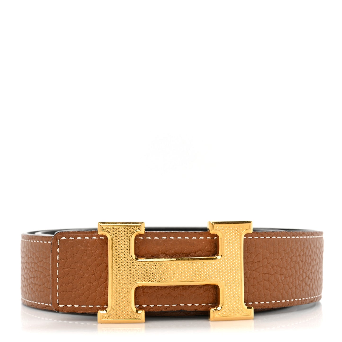 Box Togo 32mm Guilloche H Belt 95 38 Black Gold