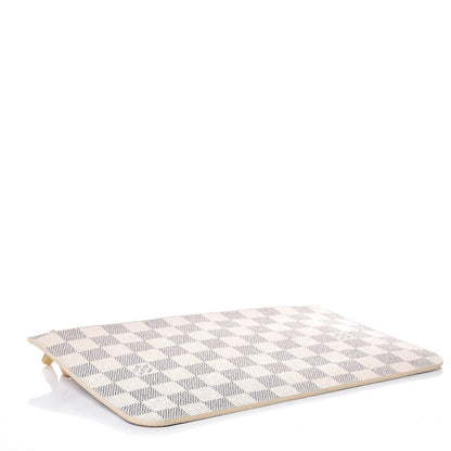 Louis Vuitton Damier Azur Neverfull MM GM Pochette Rose Ballerine 4 of 7