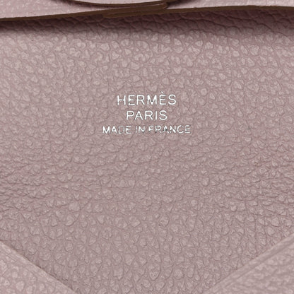 Hermes Evercolor Bastia Coin Purse Mauve Pale 5 of 8