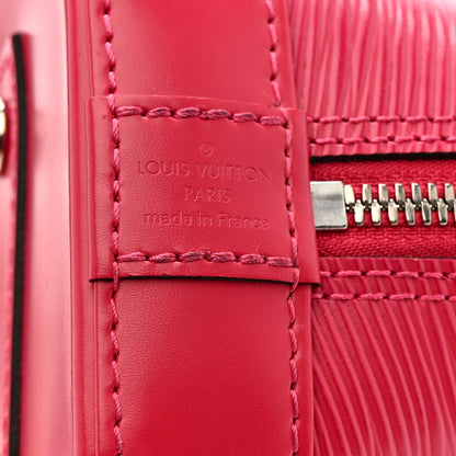 Louis Vuitton Epi Jacquard Alma BB Rose Pondicherry 6 of 11