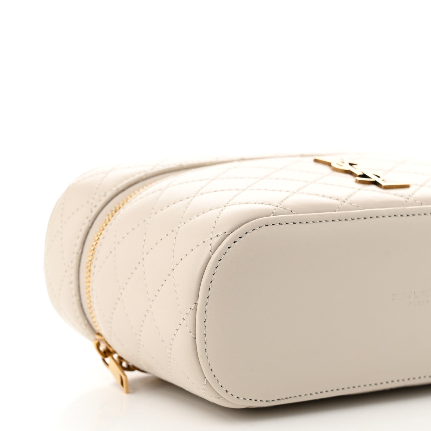 Lambskin Quilted Mini Gaby Vanity Crema Soft