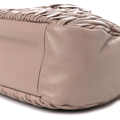 Miu Miu Nappa Matelasse Bucket Bag Cammeo 8 of 9