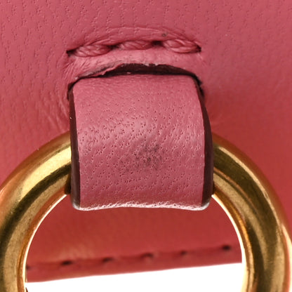 Valentino Garavani Nappa Medium Roman Stud Shoulder Bag Flamingo Pink 14 of 15