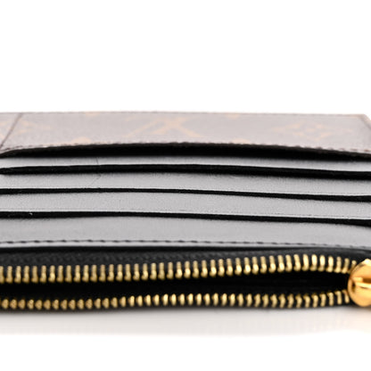 Louis Vuitton Monogram Slim Purse Black 8 of 10