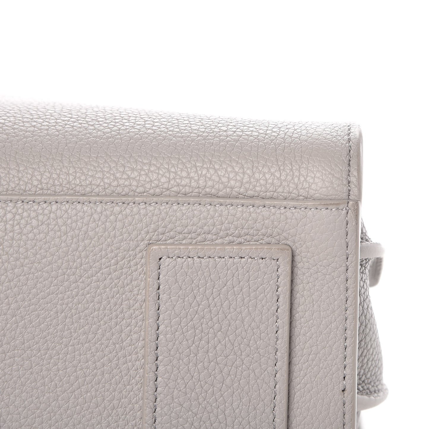 Grained Calfskin Small Supple Sac De Jour Souris