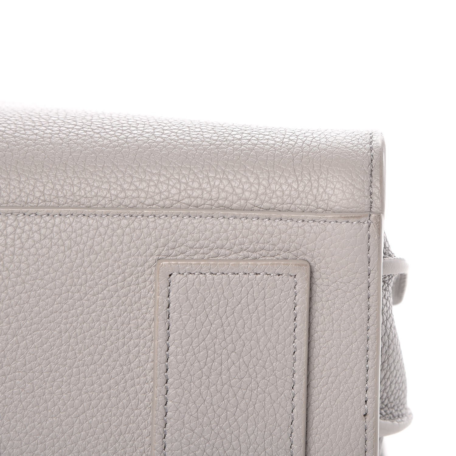 Saint Laurent Grained Calfskin Small Supple Sac De Jour Souris 11 of 18