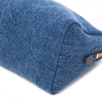 Prada Denim Cosmetic Pouch Bleu 4 of 8