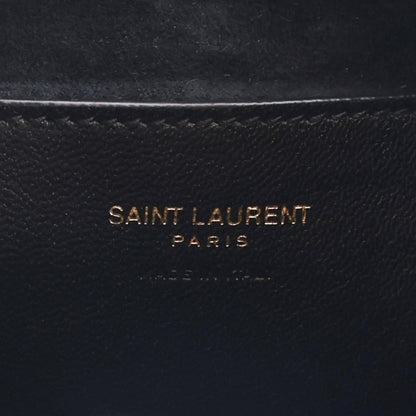 Saint Laurent Patent Calfskin Le 5 A 7 Mini Hobo Black 6 of 10