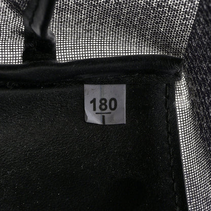 Prada Sequin Rete Paillettes Small Tote Bag Black 8 of 11