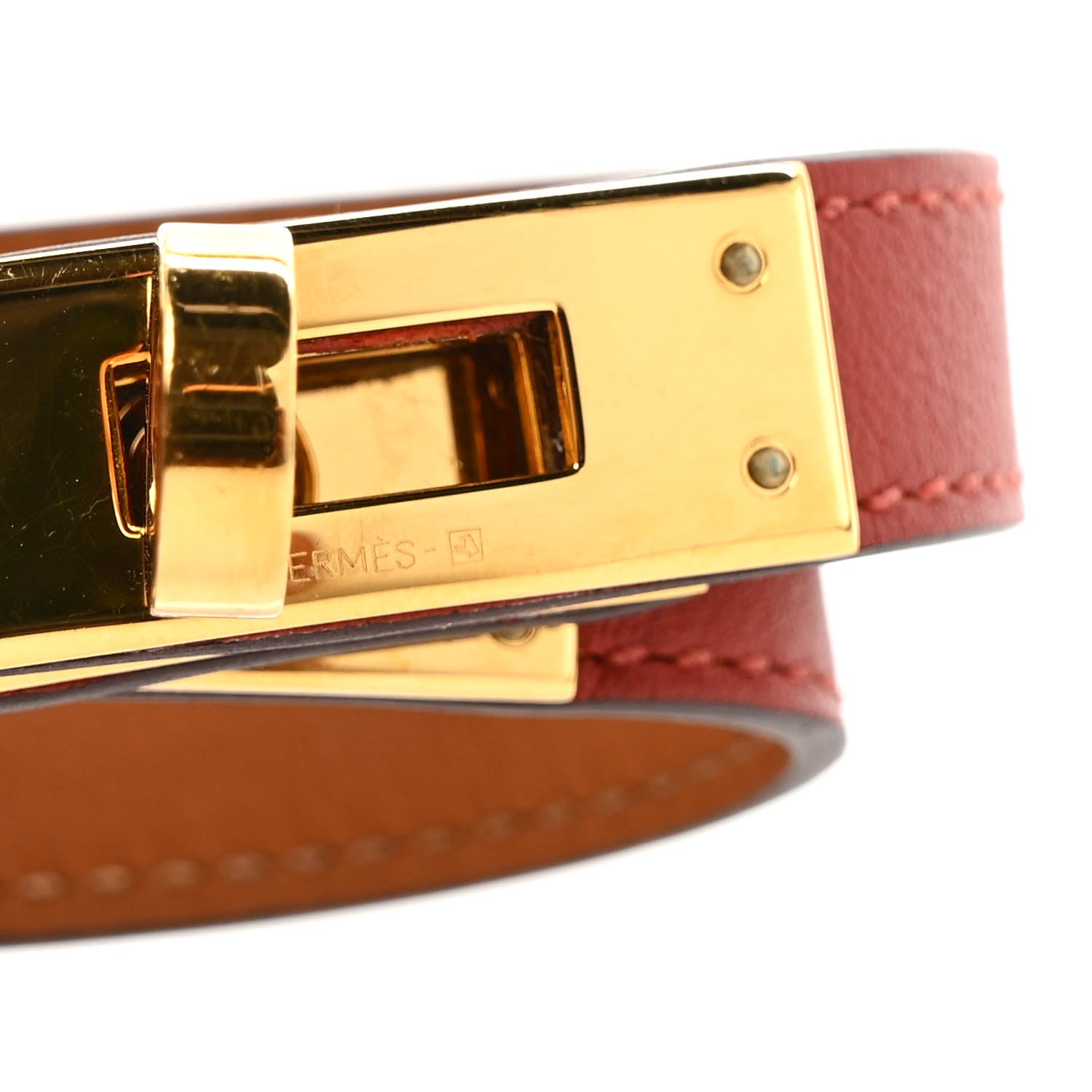 Hermes Swift Kelly Double Tour Bracelet XS Cuivre 4 of 4