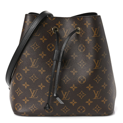 Louis Vuitton Monogram Neonoe MM Black 1 of 8