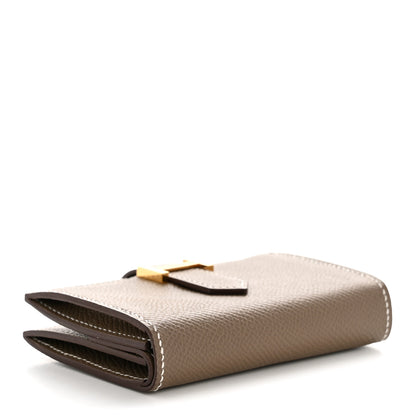 Hermes Epsom Mini Bearn Wallet Etoupe 4 of 11