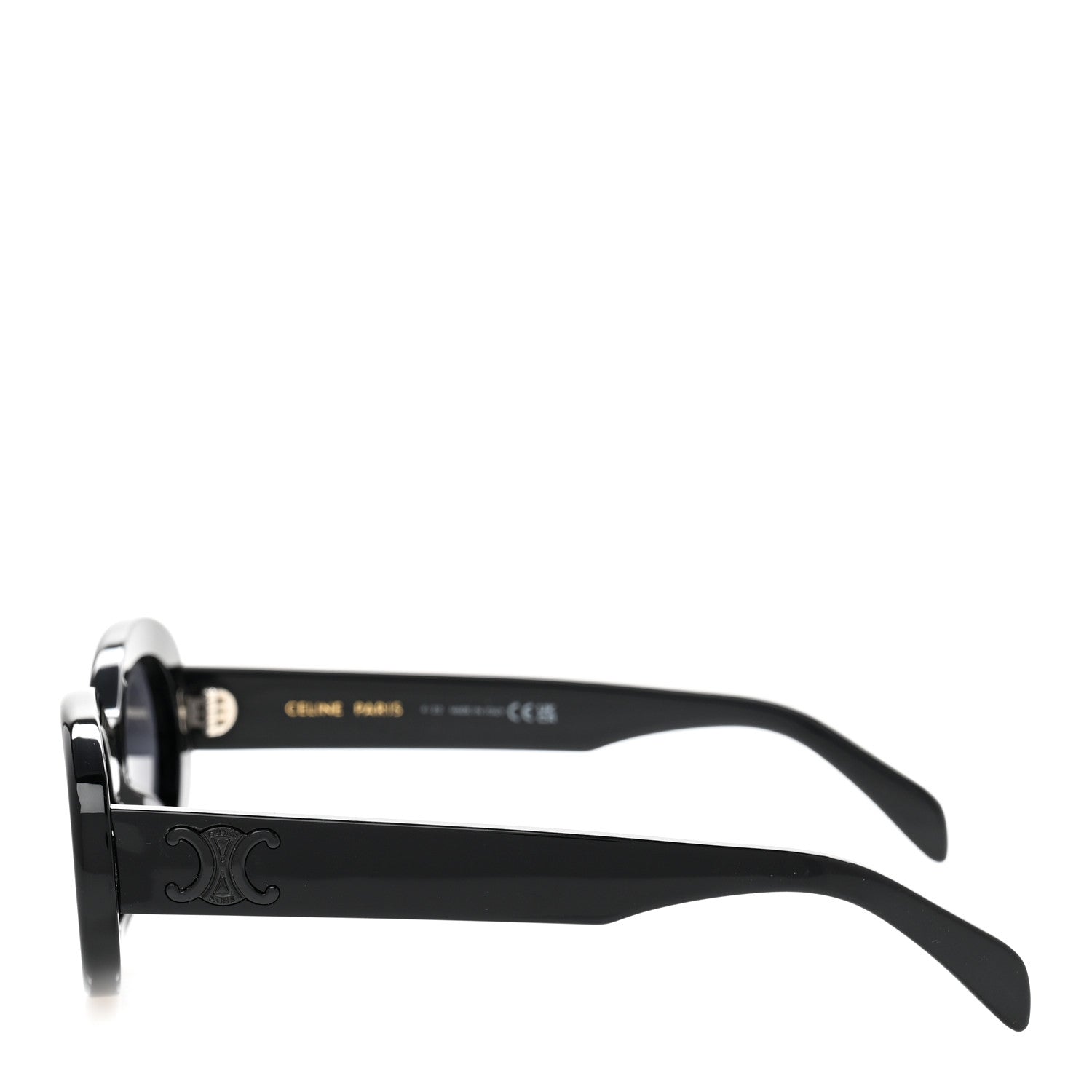 Celine Acetate Triomphe 01 Sunglasses CL 40194U Black 3 of 8
