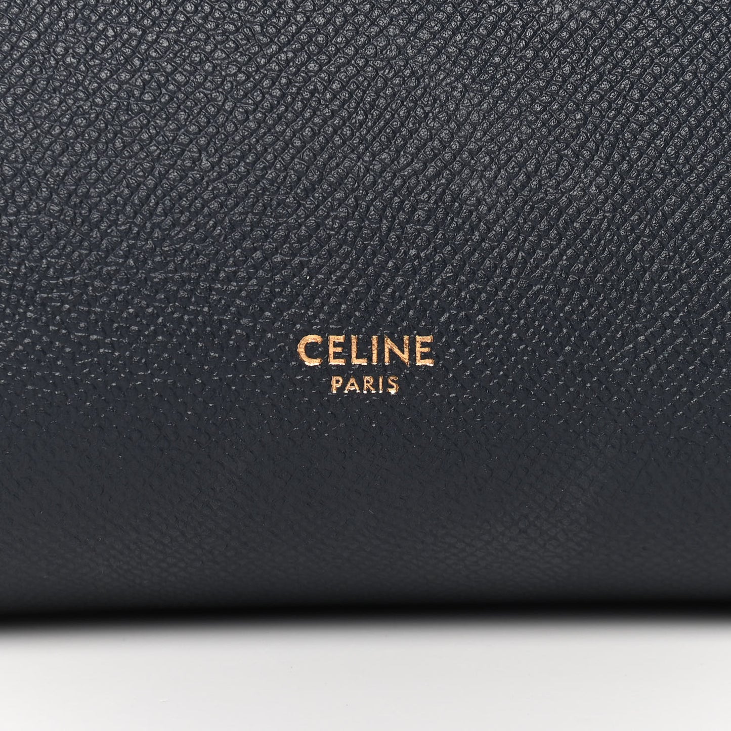 Baby Grained Calfskin Micro Belt Bag Midnight
