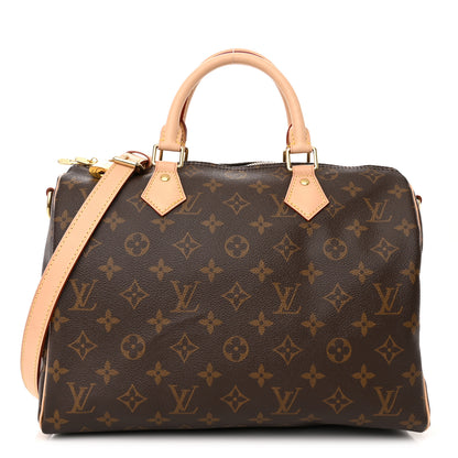Louis Vuitton Monogram Speedy Bandouliere 30 1 of 9