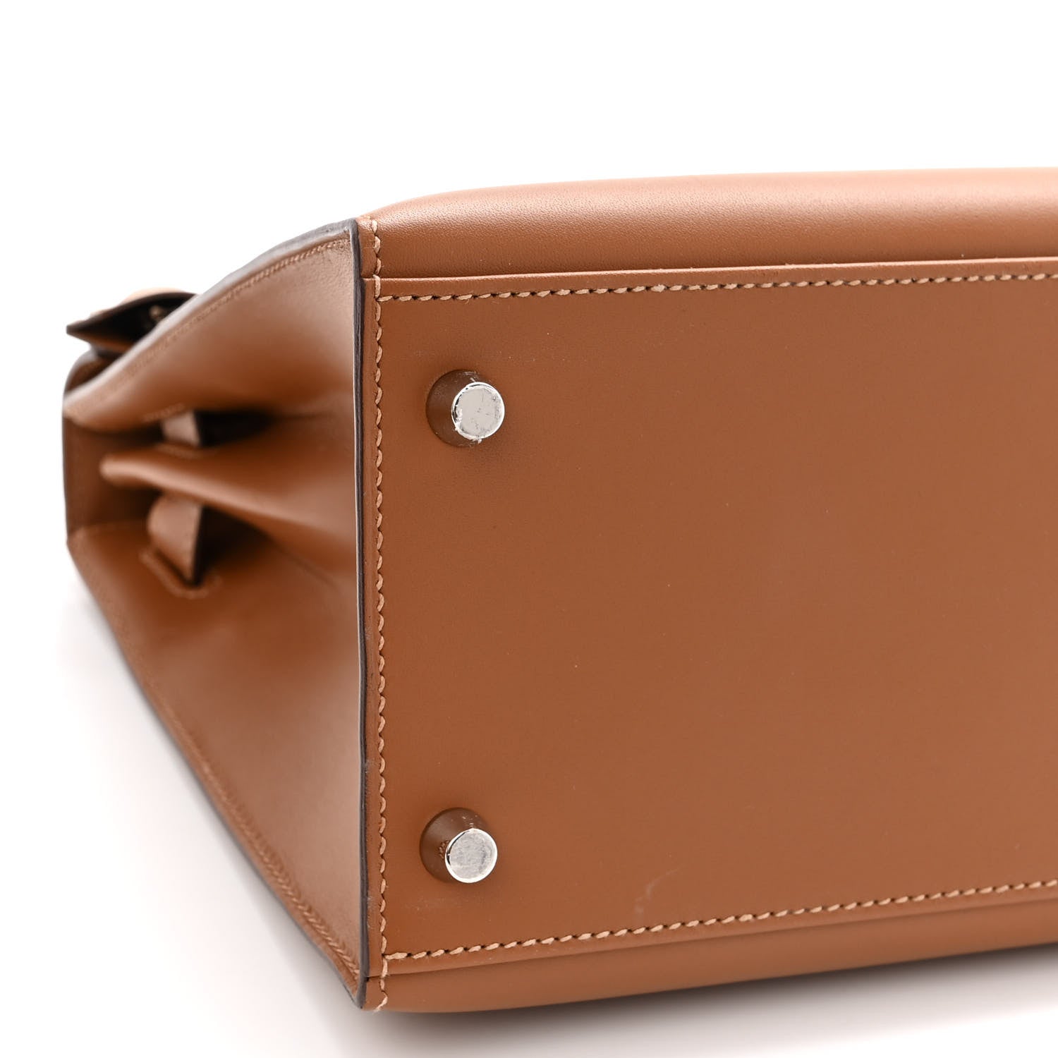 Hermes Veau Monsieur Kelly Sellier 28 Gold 9 of 11
