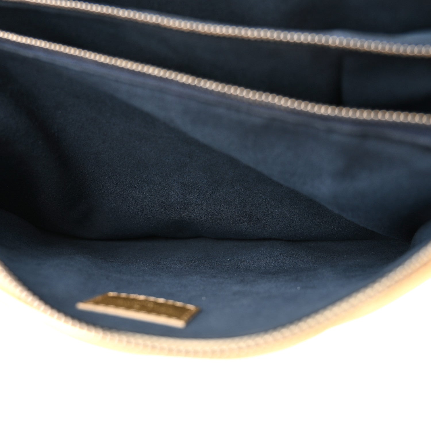 Louis Vuitton Lambskin Embossed Monogram Coussin PM Gold 5 of 11