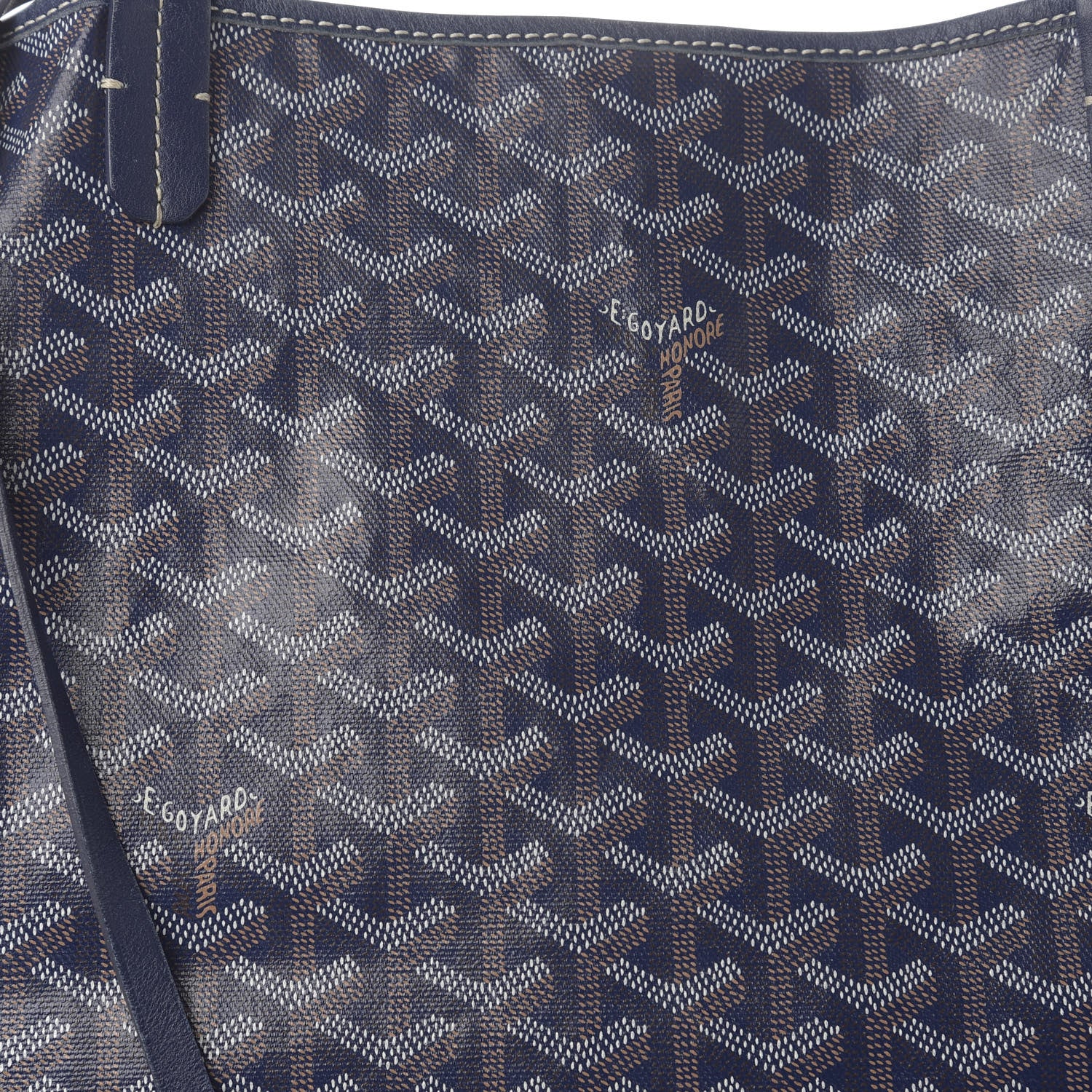 Goyard Goyardine Saint Louis GM Navy 8 of 9