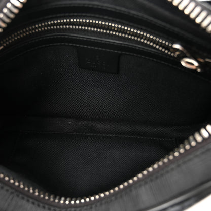 Gucci Soft GG Supreme Monogram Web Belt Bag Black Grey 5 of 10