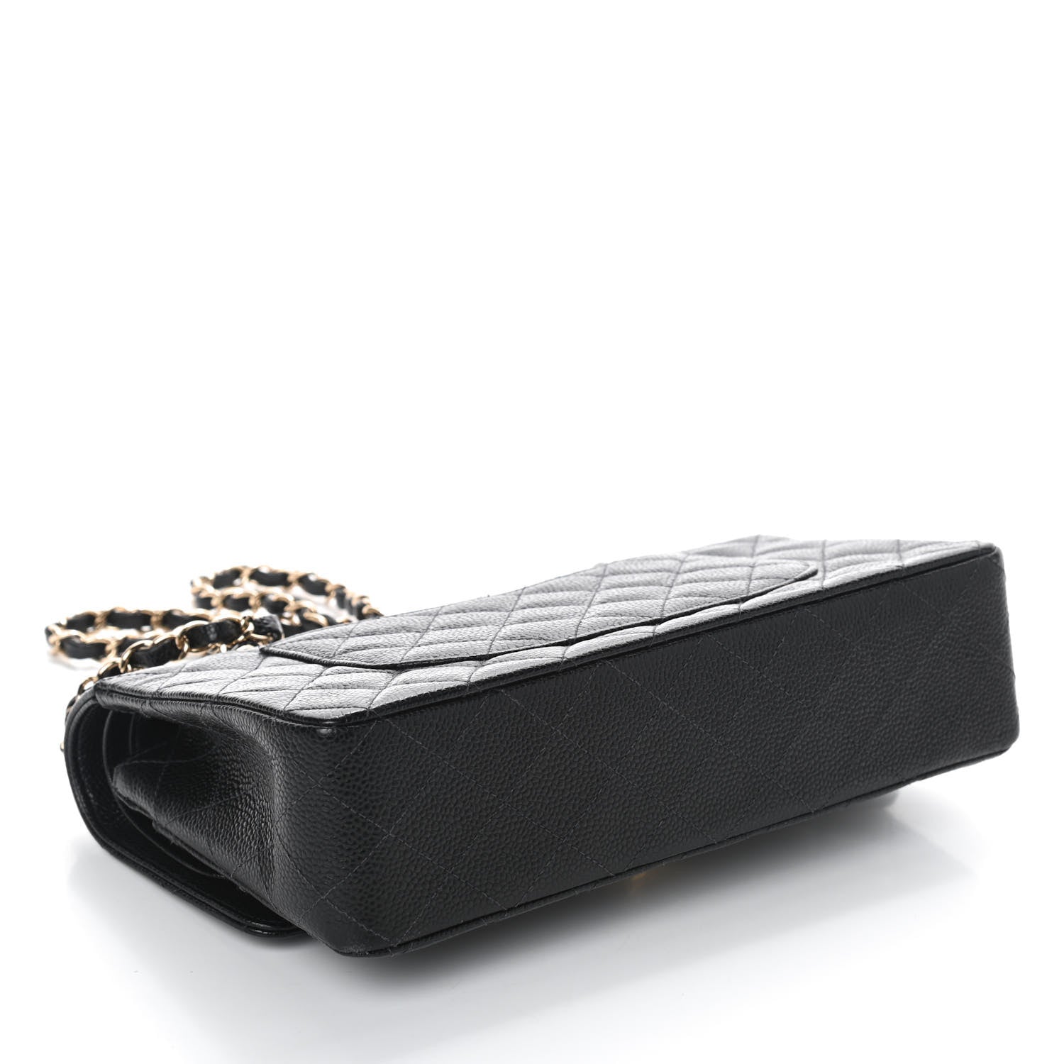 Chanel Caviar Quilted Medium Double Flap Black 4 of 13