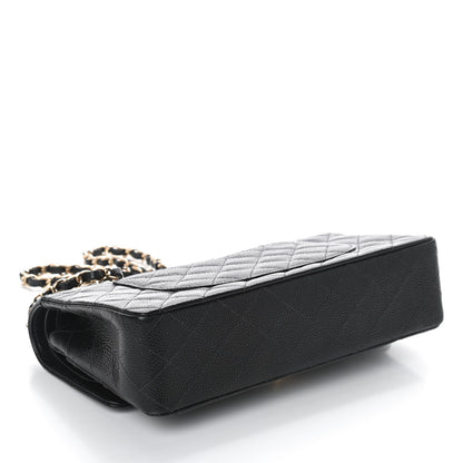 Chanel Caviar Quilted Medium Double Flap Black 4 of 13
