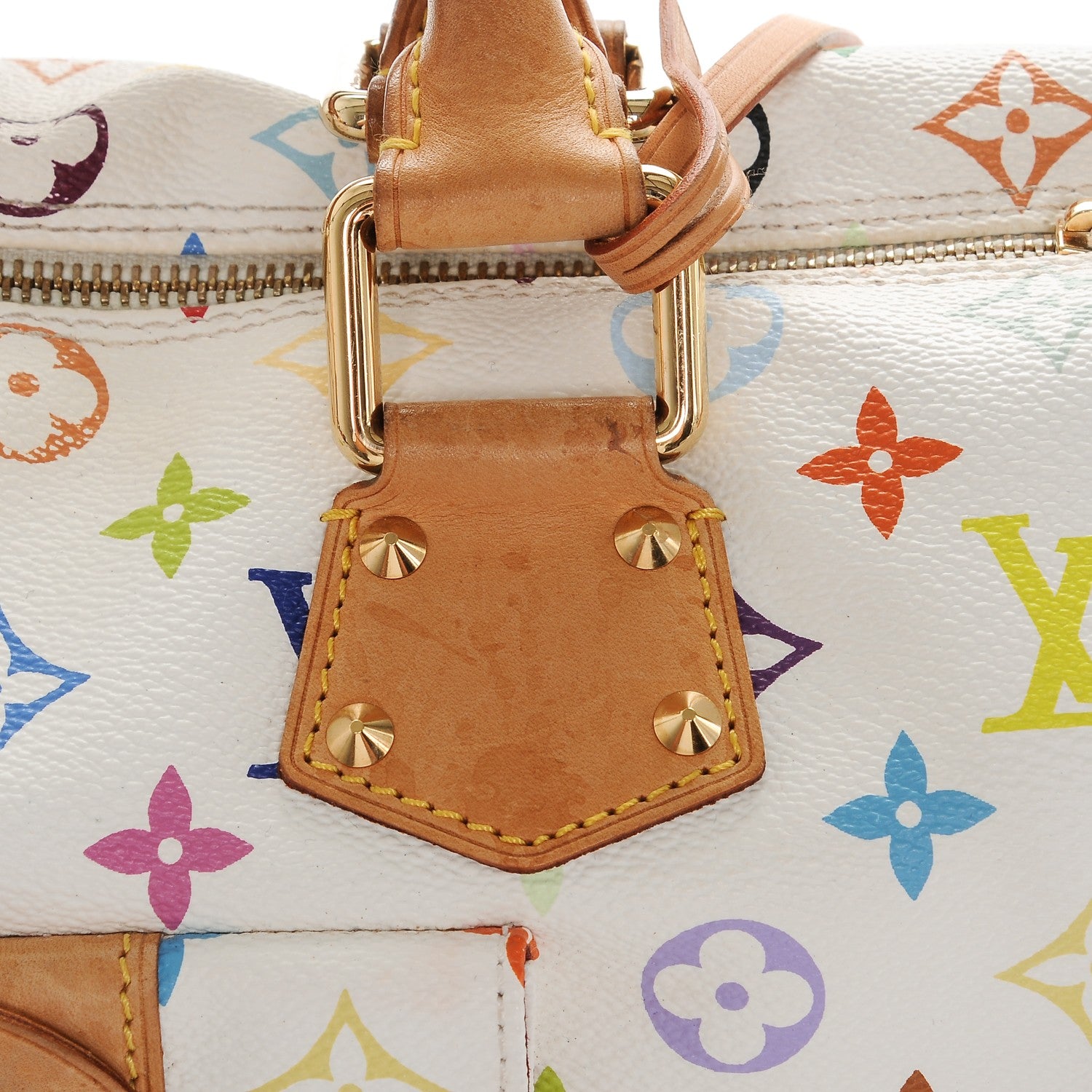 Louis Vuitton Monogram Multicolor Speedy 30 White 11 of 12