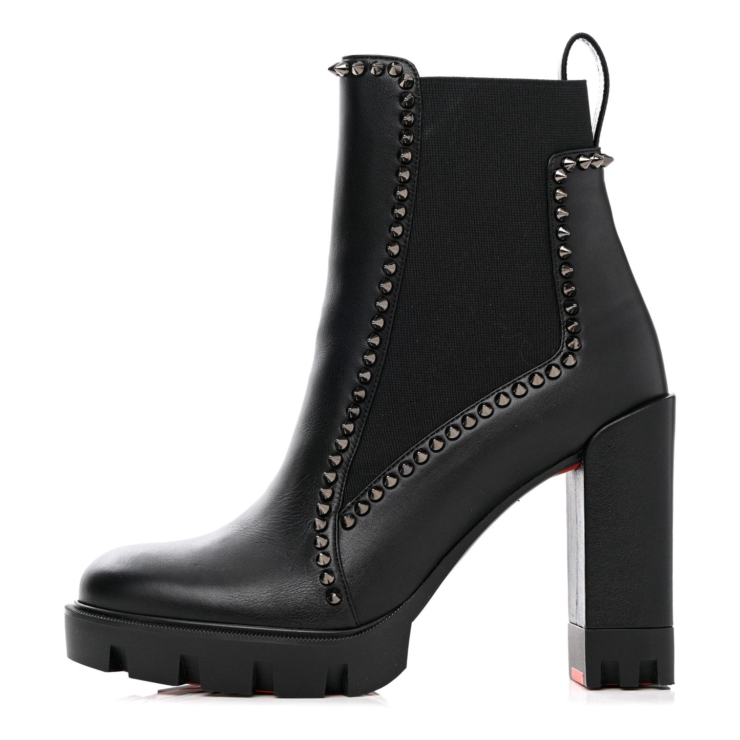 Nappa Out Line Spike Lug 100 Boots 37.5 Black