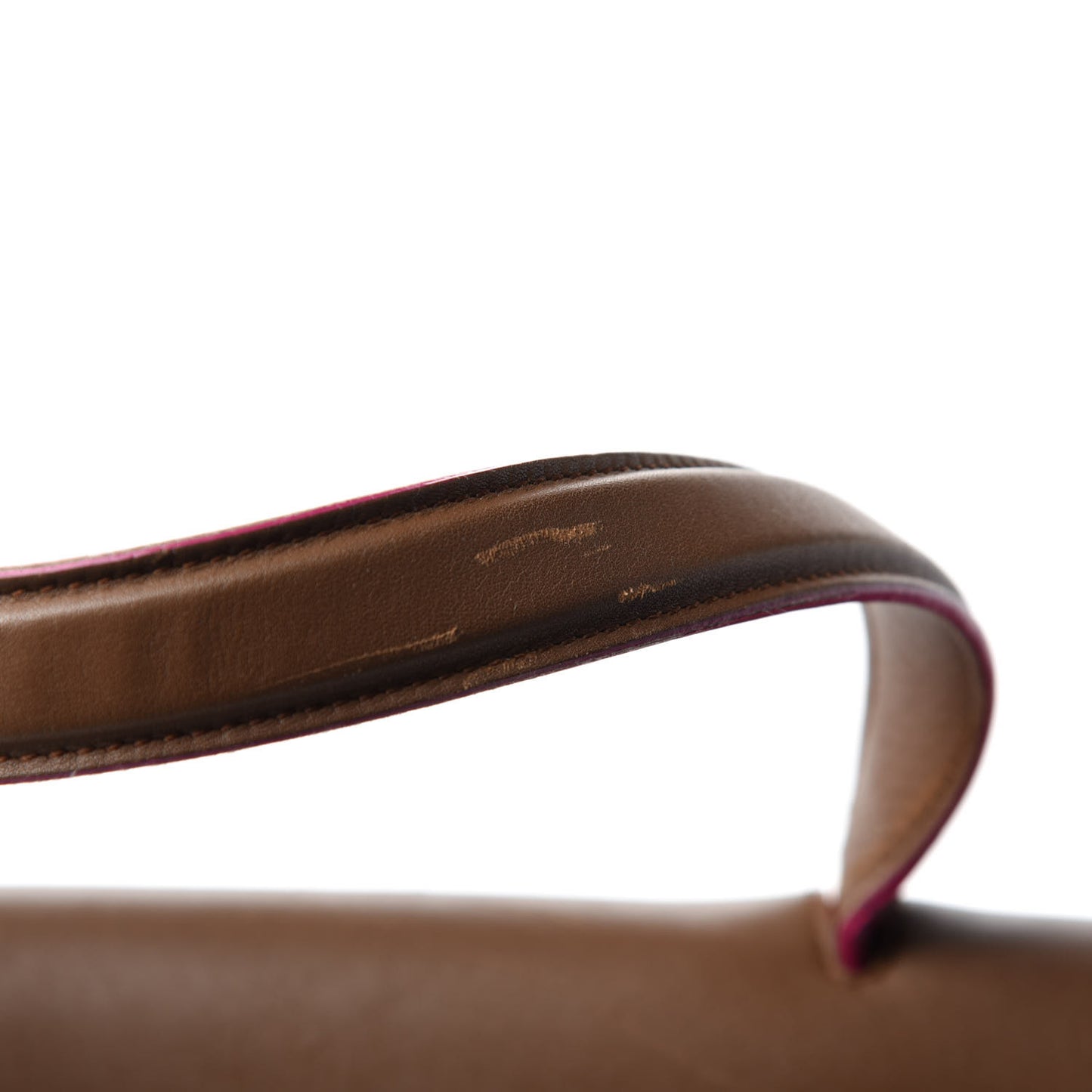 Smooth Calfskin Small Belt Bag Camel Pink