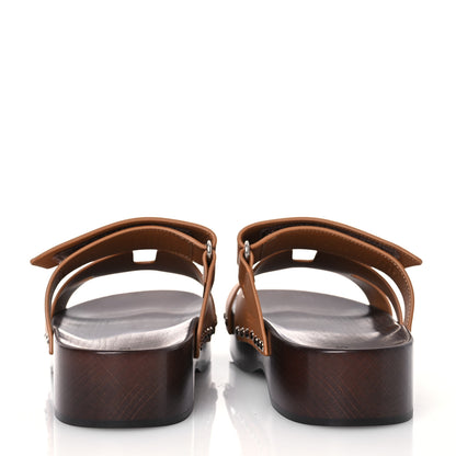 Hermes Calfskin Womens Kos Clog 39 Naturel 5 of 10