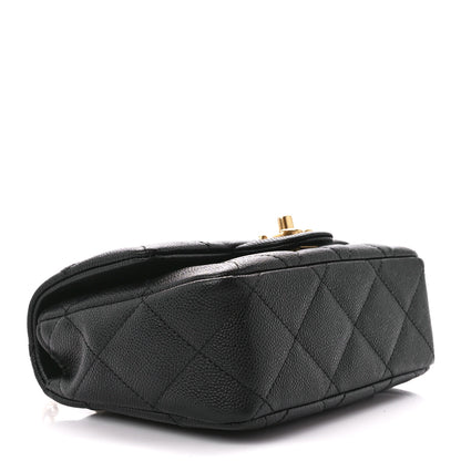 Chanel Caviar Quilted Mini Sweetheart Flap Black 4 of 11