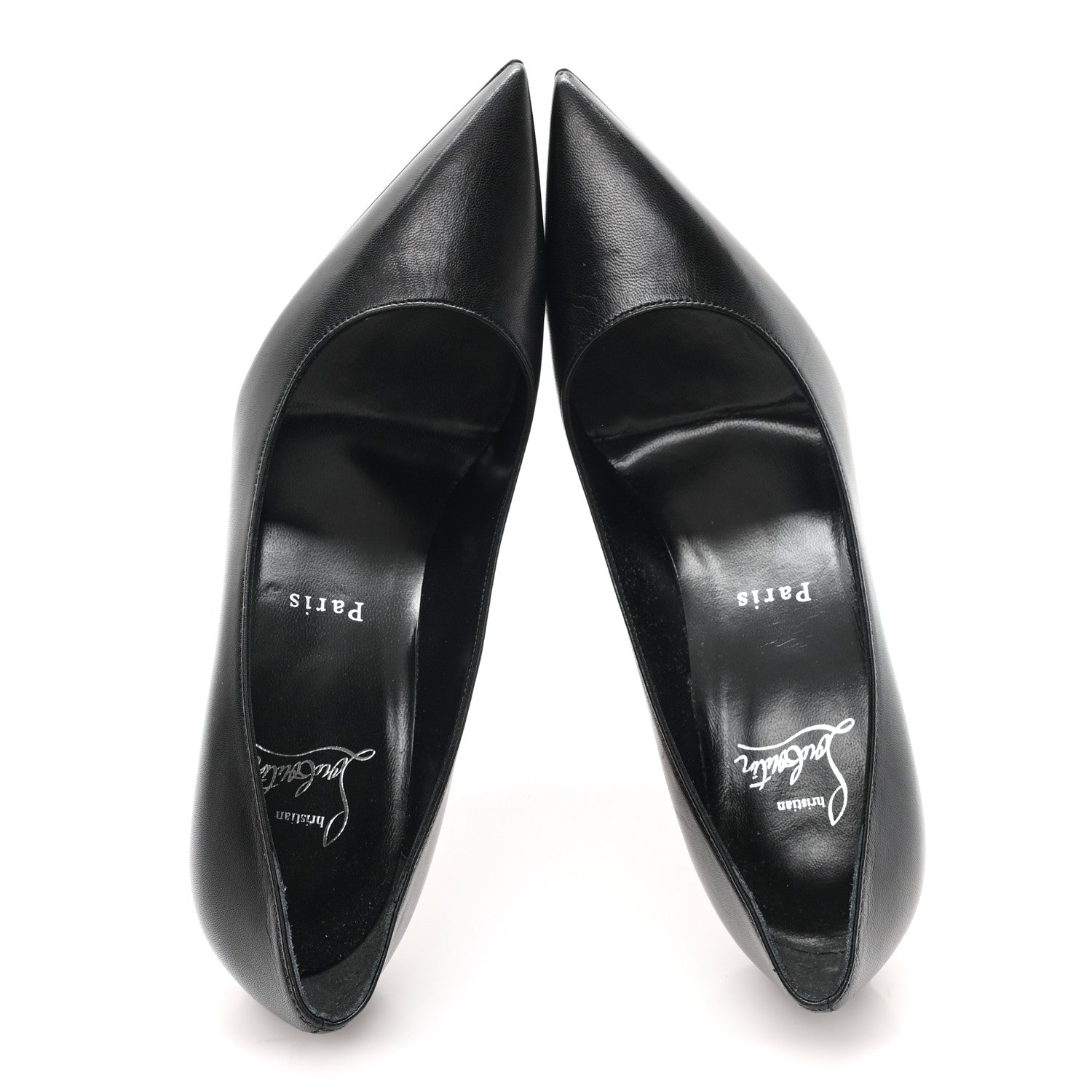 Christian Louboutin Kid Condora 85 Pumps 35.5 Black 2 of 9