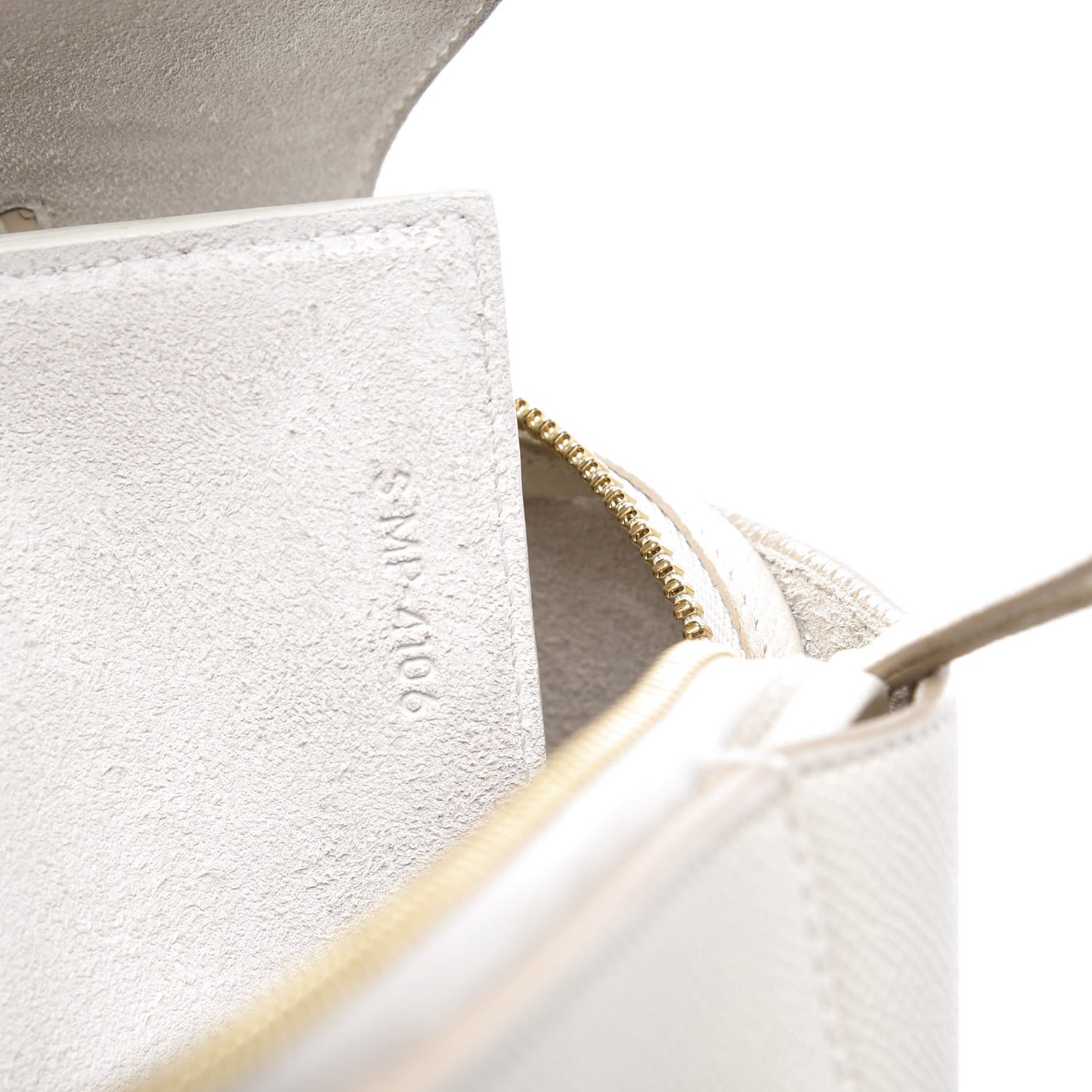 Grained Calfskin Micro Belt Bag Linen