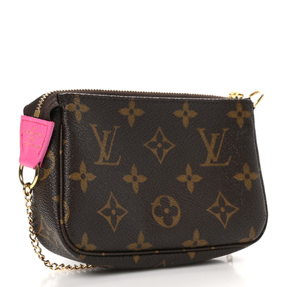 Louis Vuitton Monogram 2022 Christmas Animation Seoul Mini Pochette Accessories Fuchsia 4 of 8