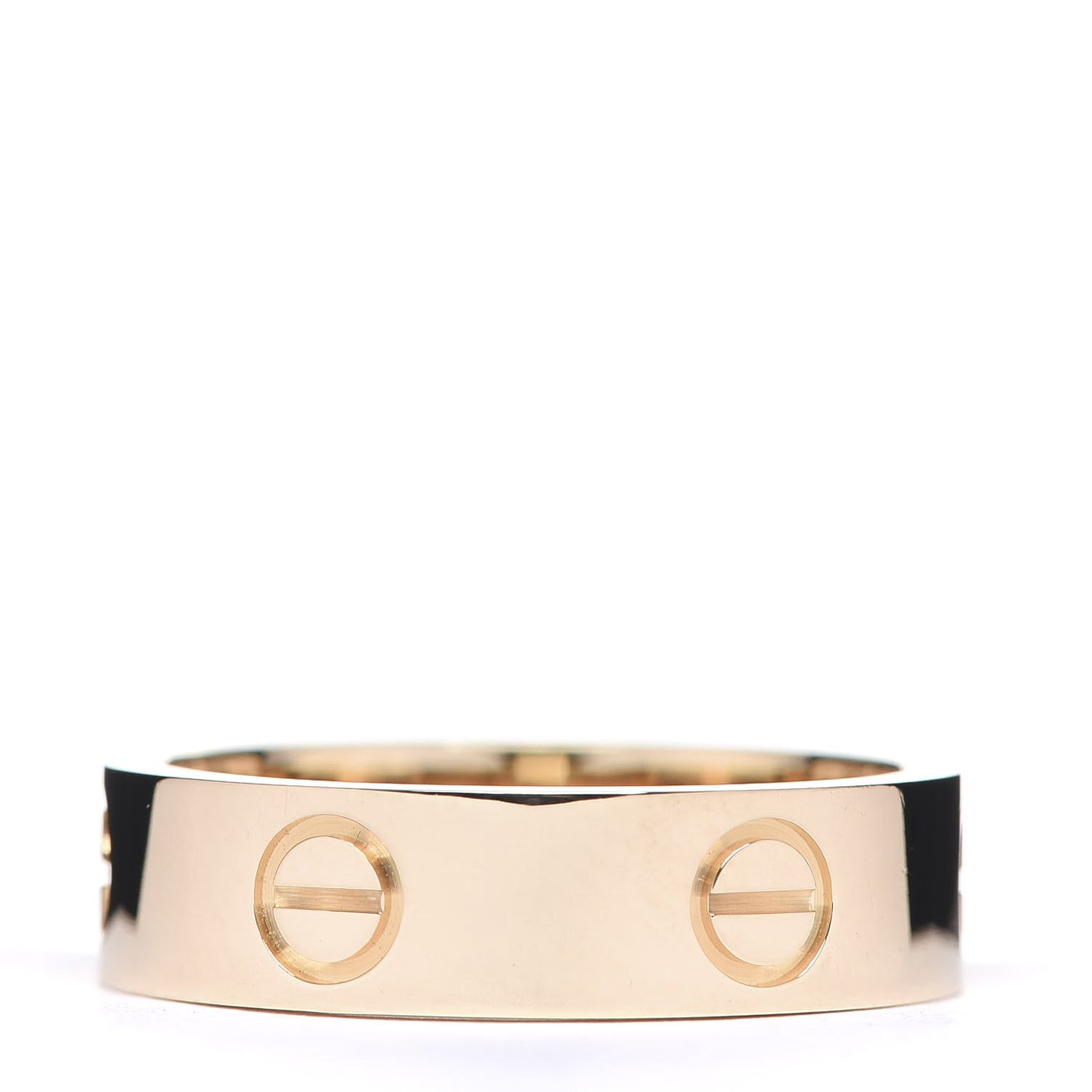 18K Yellow Gold 5.5mm LOVE Ring 56 7.5