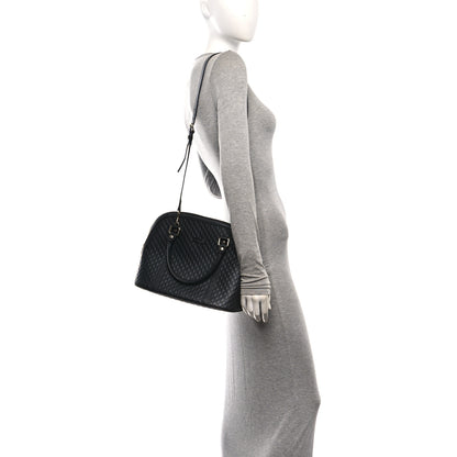 Gucci Microguccissima Medium Dome Bag Black 2 of 11