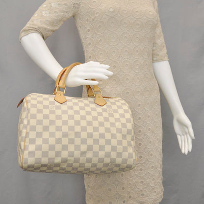 Louis Vuitton Damier Azur Speedy 30 2 of 9