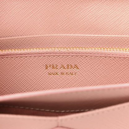 Prada Saffiano Envelope Wallet Orchidea 7 of 12