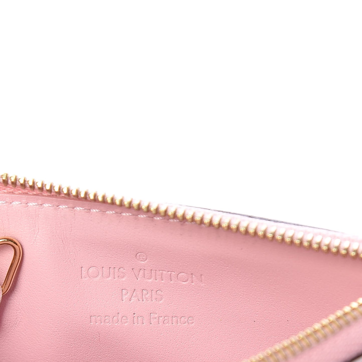 Vernis Key Pouch Rose Ballerine