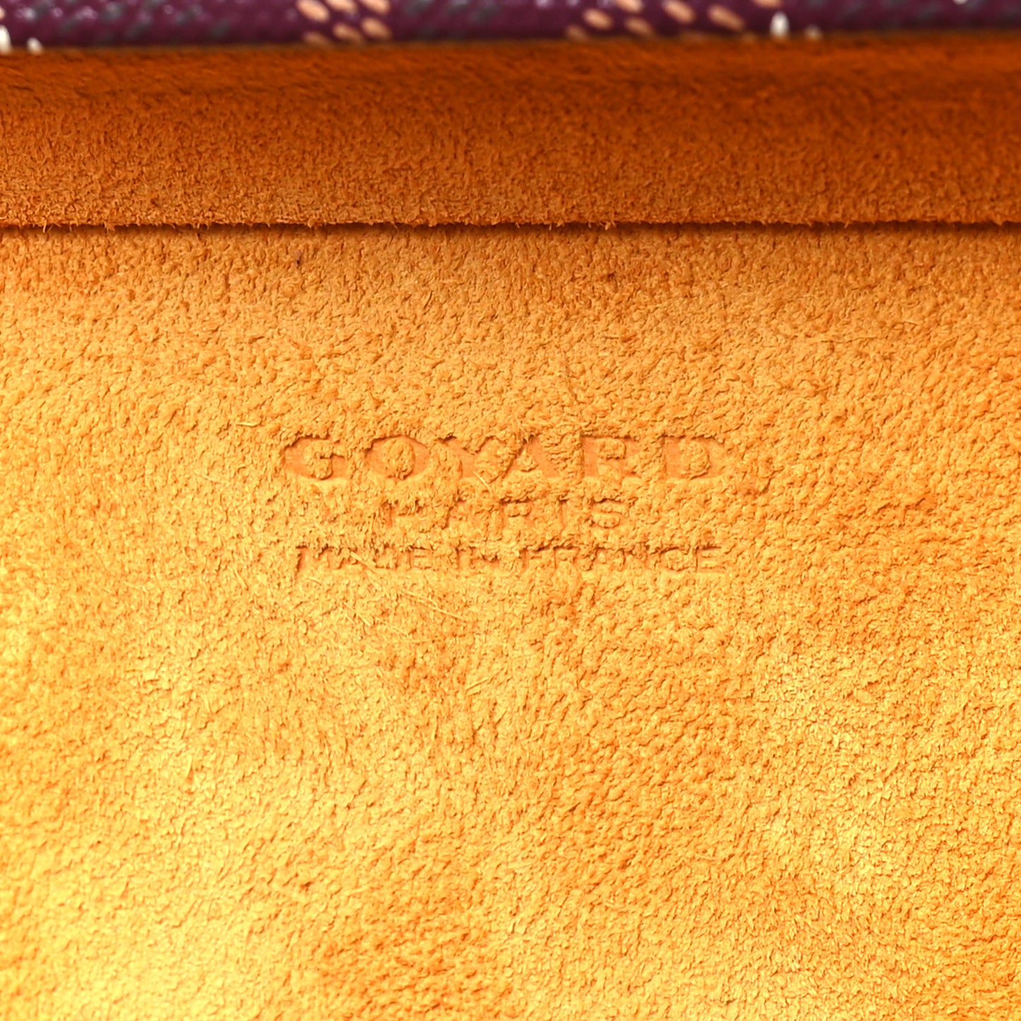 Goyardine Grand Hotel Trunk Bag Bordeaux