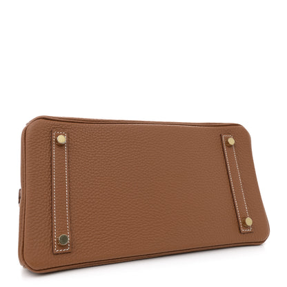 Hermes Togo Birkin 30 Gold 4 of 11