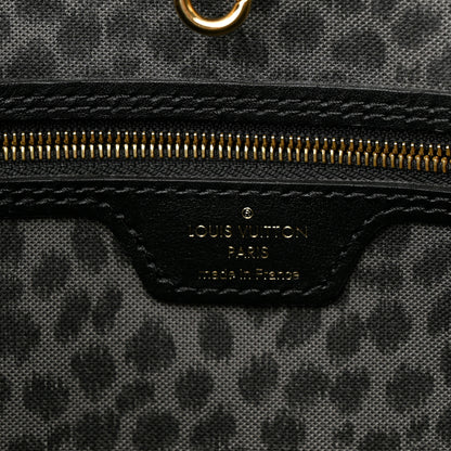 Louis Vuitton Monogram Giant Wild at Heart Neverfull MM Black 6 of 9