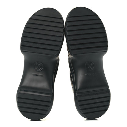 Louis Vuitton Calfskin Patent Monogram LV Archlight Sneakers 40.5 Black 6 of 11