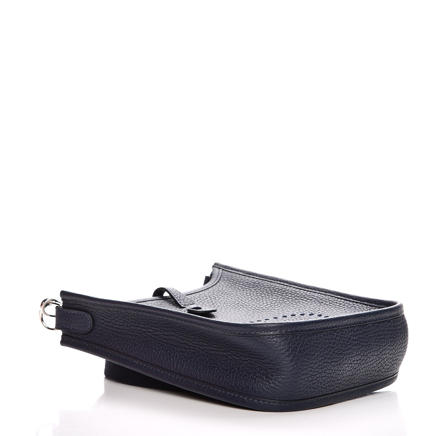 Hermes Taurillon Clemence Amazone Evelyne TPM Bleu Nuit Bleu Indigo 4 of 9