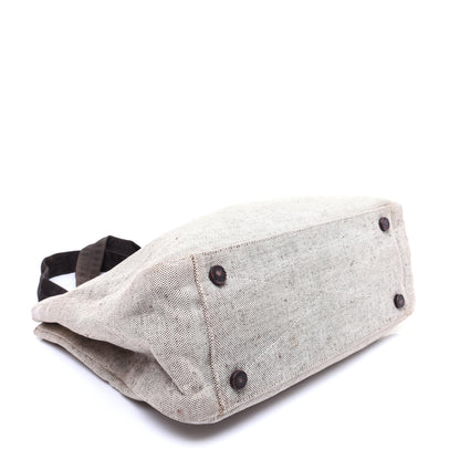 Prada Canapa Jacquard Sport Shoulder Bag Naturale 4 of 12