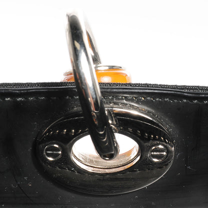 Christian Dior Canvas Large Lady Dior Dark Brown 10 of 10